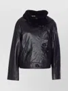 Isabel Marant Briyana Leather Jacket In Black