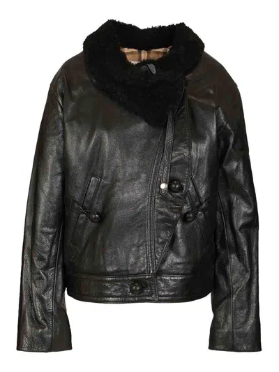 Isabel Marant Briyana Leather Jacket In Black