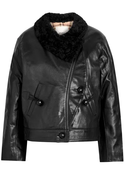 ISABEL MARANT ISABEL MARANT BRIYANA QUILTED LEATHER JACKET