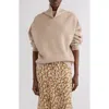 Isabel Marant Brooke Merino Wool & Cashmere Funnel Neck Sweater In Neutral