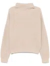Isabel Marant Brooke Cashmere And Merinos Wool Sweater In Neutral