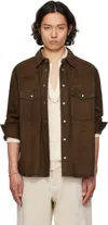 Isabel Marant Adrian Shirt In Brown