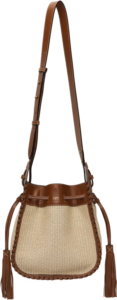 ISABEL MARANT BROWN & BEIGE SILAO BAG