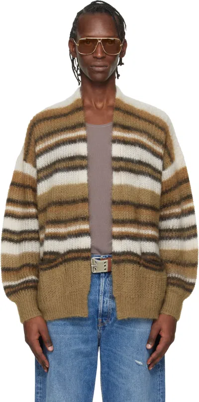 Isabel Marant Brown & Off-white Danah Cardigan
