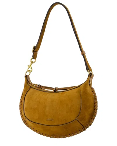 Isabel Marant Brown Calfskin Oskan Moon Purse, Never Carried (authentic Pre-  Loved)