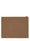 Isabel Marant Brown Cotton Clutches