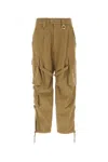 Isabel Marant Brown Cotton Eusebio Cargo Pant