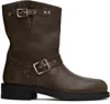 Isabel Marant Brown Gazio Boots In 50vb