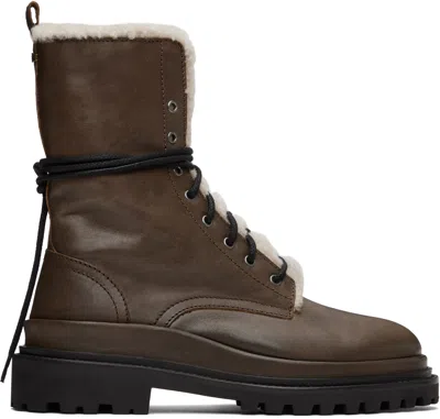 ISABEL MARANT BROWN GHISO BOOTS