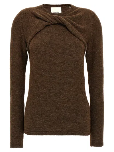 ISABEL MARANT BROWN KERN SWEATER