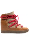 Isabel Marant Brown Lace Up Boots In Brown