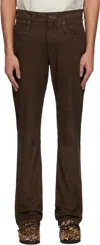 Isabel Marant Casual Pants With Belt Loops In Brown