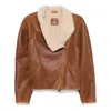 Isabel Marant Blondine Puffer Jackets Brown In Brown