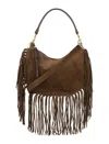 Isabel Marant Brown Oskan Shoulder Bag In Brown
