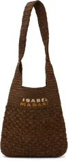Isabel Marant Brown Praia Small Tote In Brown