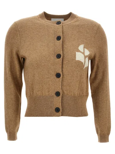 Isabel Marant Brown Roundneck Cardigan