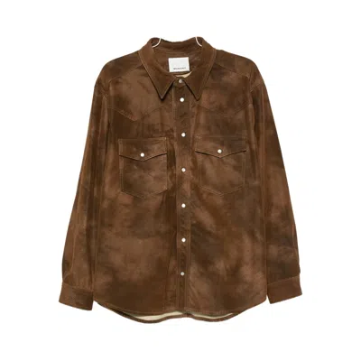 Isabel Marant Brown Shirts Men