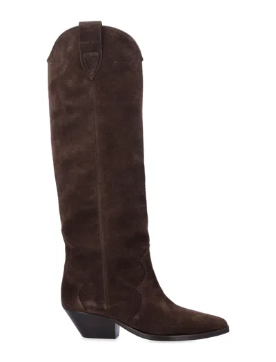 Isabel Marant Brown Suede Boots