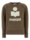 Isabel Marant Long-sleeve Graphic Sweatshirt With Vintage Wash