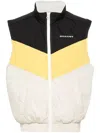 Isabel Marant Bruce High Collar Sleeveless Jacket In Neutrals