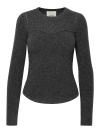 Isabel Marant Brumea' Sweater In Grey Cahmere Blend In Grey
