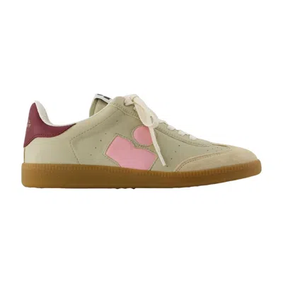 ISABEL MARANT BRYCE GB SNEAKERS - ISABEL MARANT - LEATHER - MULTICOLOR