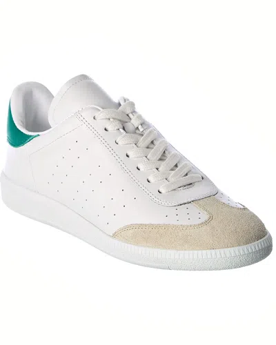 Isabel Marant Bryce Leather & Suede Sneaker In White