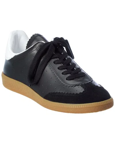 Isabel Marant Bryce Leather Sneaker In Black