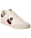Isabel Marant Bryce Leather Sneakers With Suede Inserts In Multi