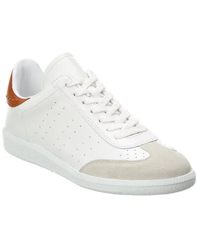 Isabel Marant Bryce Perforated Leather Trainers In White