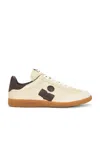 Isabel Marant Sneakers Bryce In Pelle Beige Donna In Neutral