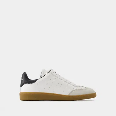 ISABEL MARANT BRYCE SNEAKERS - ISABEL MARANT - LEATHER - WHITE