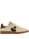 Isabel Marant Low-top Sneakers Featuring Contrast Panels In Brown