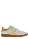 Isabel Marant Chalk Suede Bryce Sneakers In Gray
