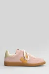 Isabel Marant Bryce Sneakers In Rose-pink Suede In Pink