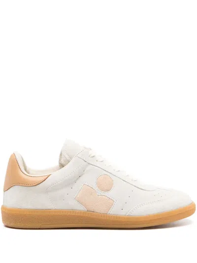 Isabel Marant Beth Sneaker In Cream Beige
