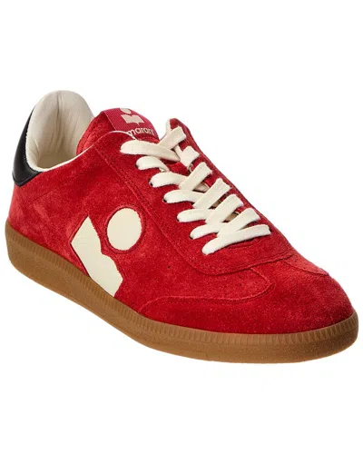 ISABEL MARANT ISABEL MARANT BRYCE SUEDE & LEATHER SNEAKER