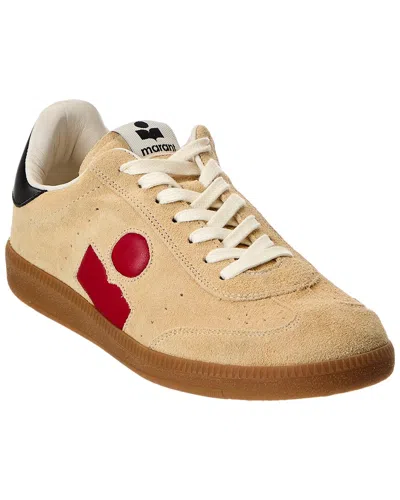 Isabel Marant Suede Luxe Sneakers Rubber Sole In Beige