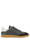 Isabel Marant Bryce Suede-trimmed Perforated Leather Sneakers In Multi