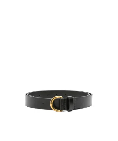 Isabel Marant Buckle Belt In Black