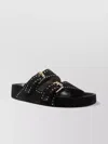 Isabel Marant Lennyo Stud-embellished Buckled Sandals In Black