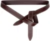 Isabel Marant Burgundy Lecce Belt In 80by Burgundy