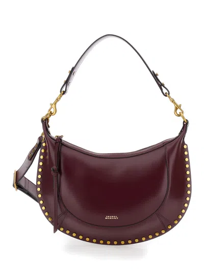 Isabel Marant Burgundy Naoko Shoulder Bag
