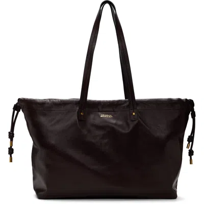 Isabel Marant Burgundy Silven E/w Tote In 80by Burgundy
