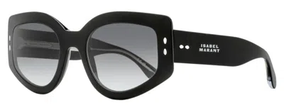 Isabel Marant Butterfly Acetate Sunglasses In Black