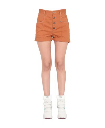 ISABEL MARANT ISABEL MARANT BUTTONED HIGH WAIST SHORTS