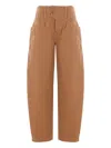 Isabel Marant Button-fastening Cotton Trousers
