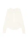 Isabel Marant Button T-shirt In Neutral