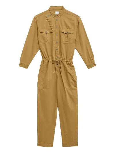 ISABEL MARANT BUTTONED-CHELBY JUMPSUIT