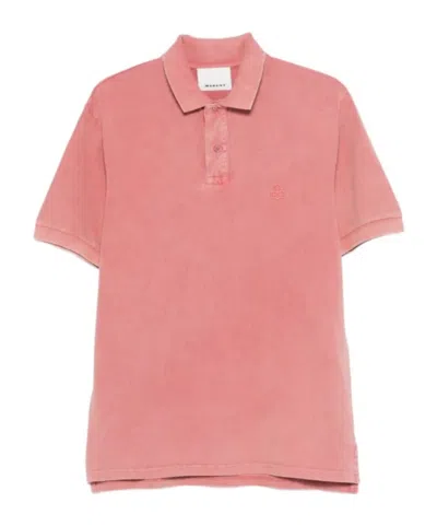 Isabel Marant Button-fastening Polo Shirt In Brown